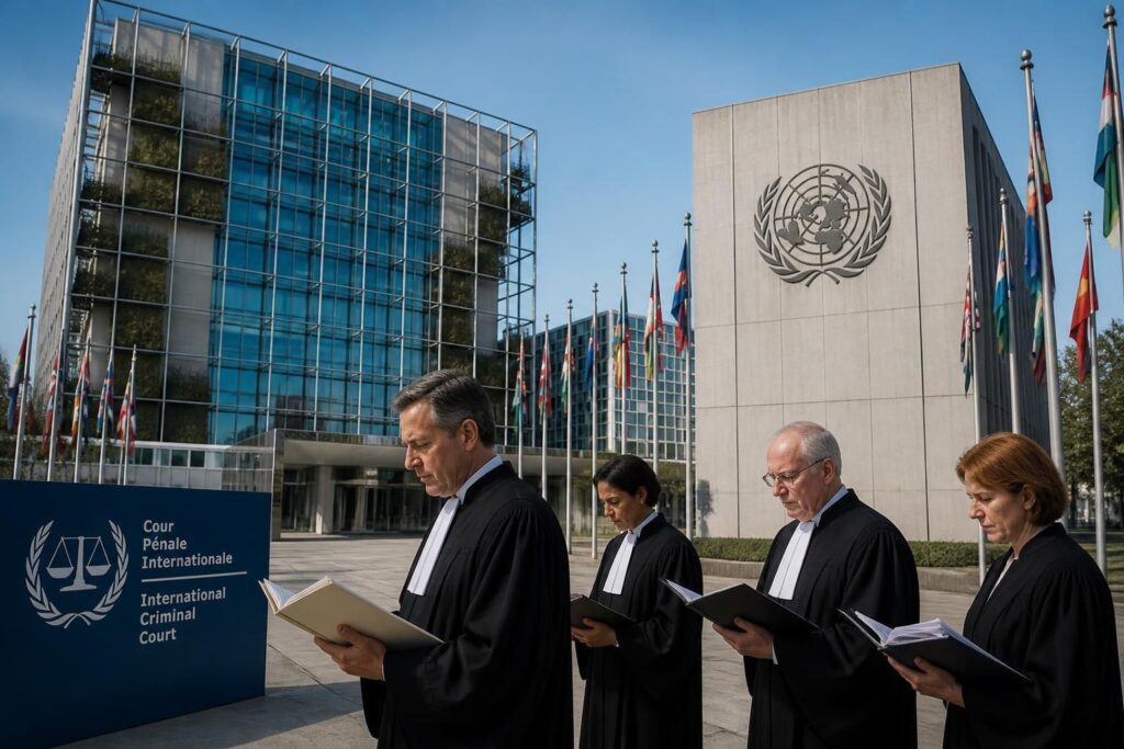 découvrez le rôle des institutions telles que la cpi, l'onu et les traités internationaux dans le jugement et la responsabilité des puissances mondiales.