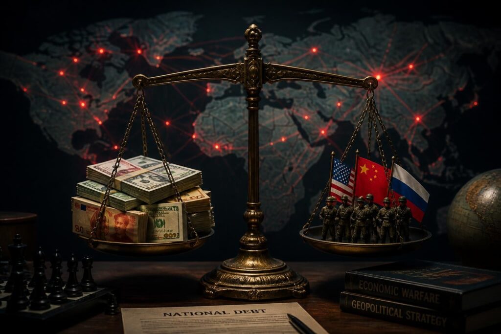 découvrez comment la dette des états peut être utilisée comme une arme géopolitique puissante mais souvent sous-estimée, influençant les relations internationales et les équilibres mondiaux.
