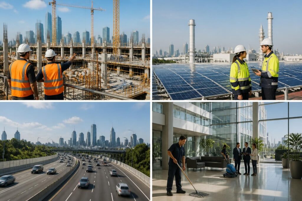 découvrez les différences clés entre les branches vinci construction, energies, autoroute et facilities, et comprenez le rôle du comité d'entreprise vinci pour chaque secteur.