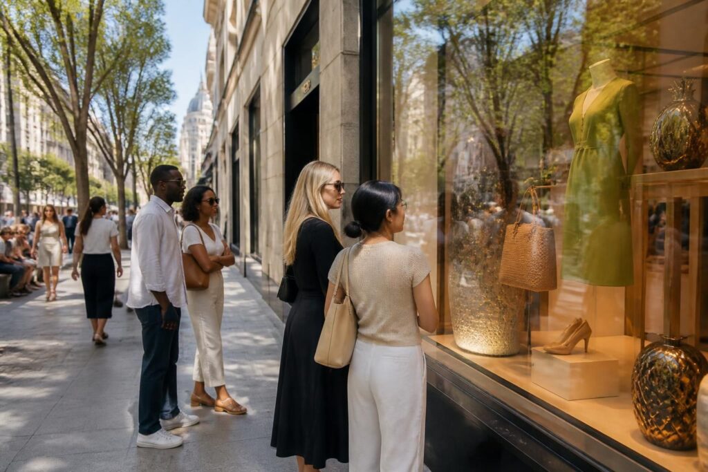 découvrez comment le lèche-vitrine combine plaisir et consommation pour une expérience de shopping agréable et sans engagement.