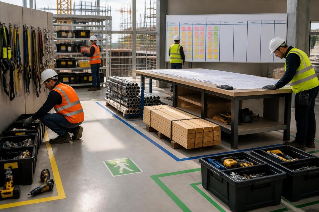 découvrez les principes et la méthode du 5s sur chantier pour optimiser l'organisation, améliorer la sécurité et accroître l'efficacité de vos équipes.